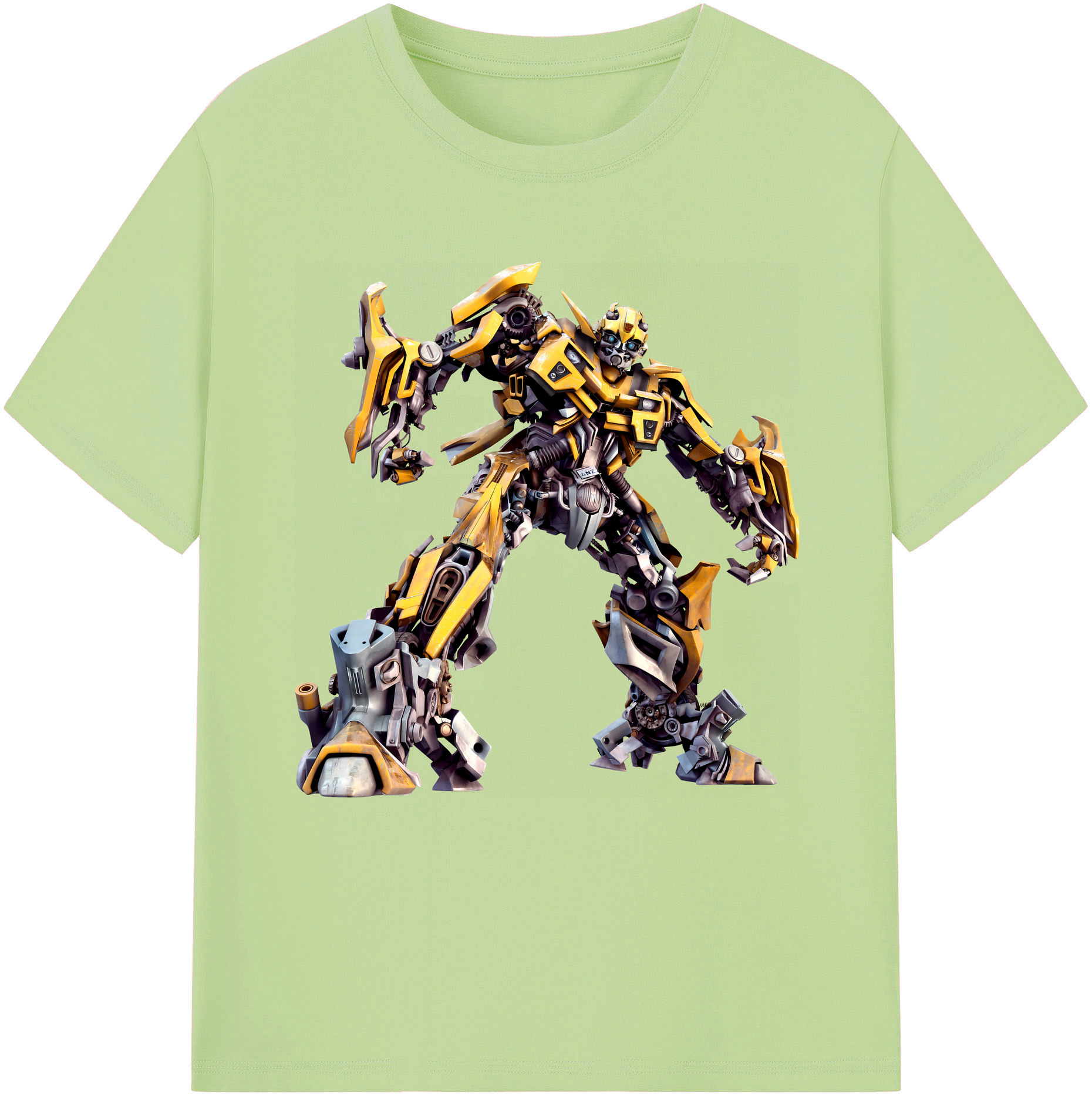 （画像用） Transformers トランスフォーマー 綿100％半袖Tシャツ（フロントプリント）